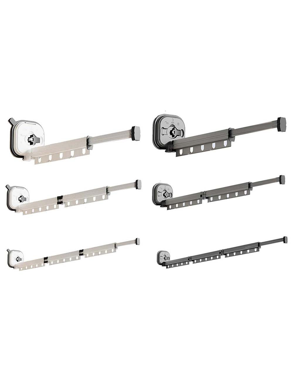 BS-XPGK-Q3 SUCTION HANGER ALUMINIUM ALLOY GREY