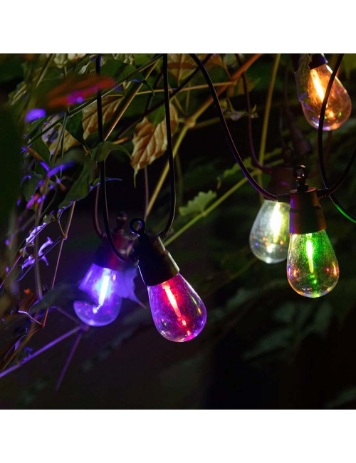 لايت زينة طاقة شمسية بيضاوي