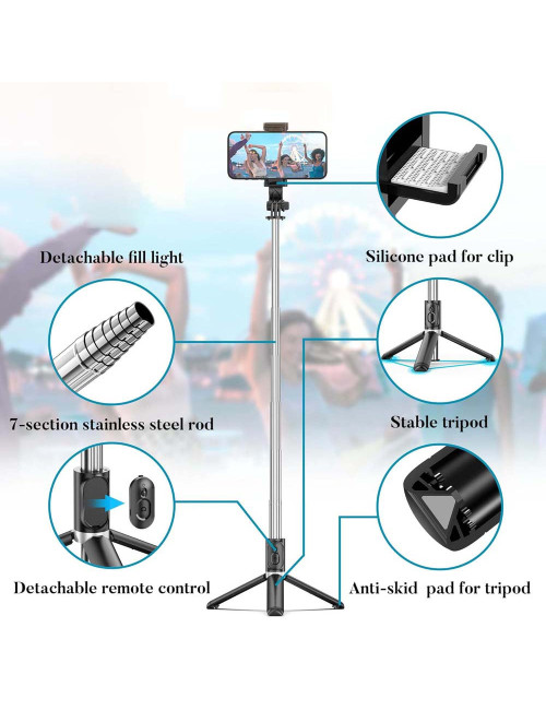 GD-ST89 MULTIFUNTIONAL SELFIE STICK