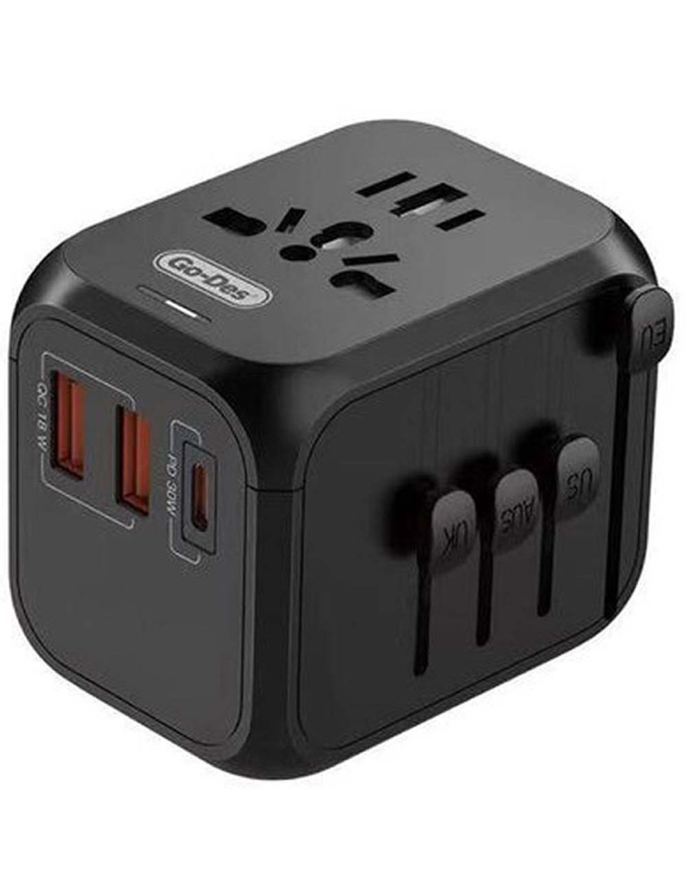 GO-DES GD-B613 4 IN 1 ADAPTOR