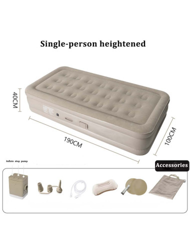 LZH-040 AIR MATTRESS LITHIUM BATTERY 4000MAH 190 X 100 X 40CM