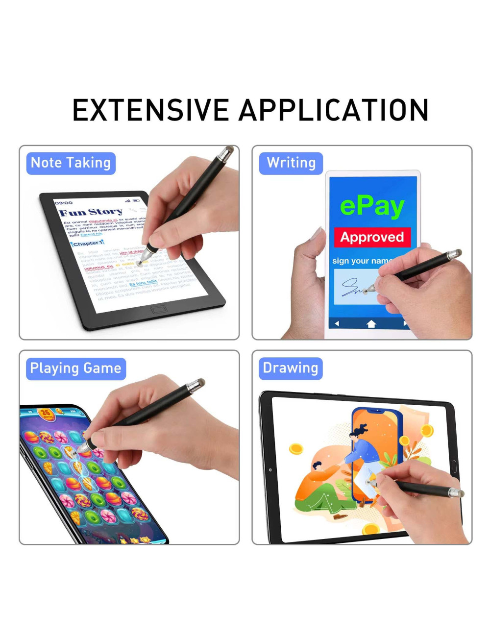 TD-CP603 TOUCH SCREEN PEN 3IN1