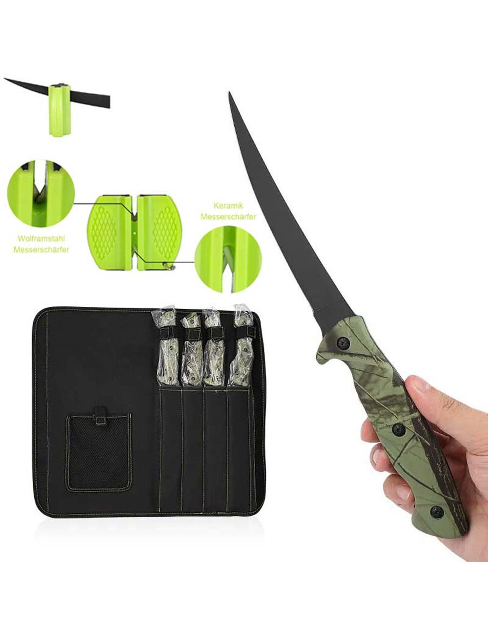 PK-1107 FILLET KNIFE SET