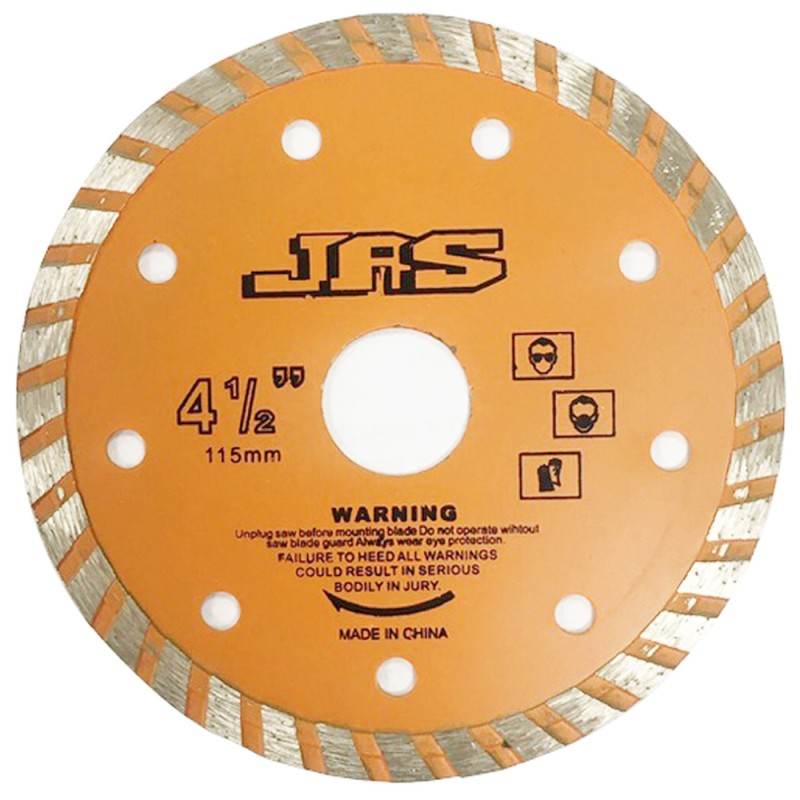 DIAMOND CUTTING DISC TURBO FOR GRANITE 4.5" x 7 MM