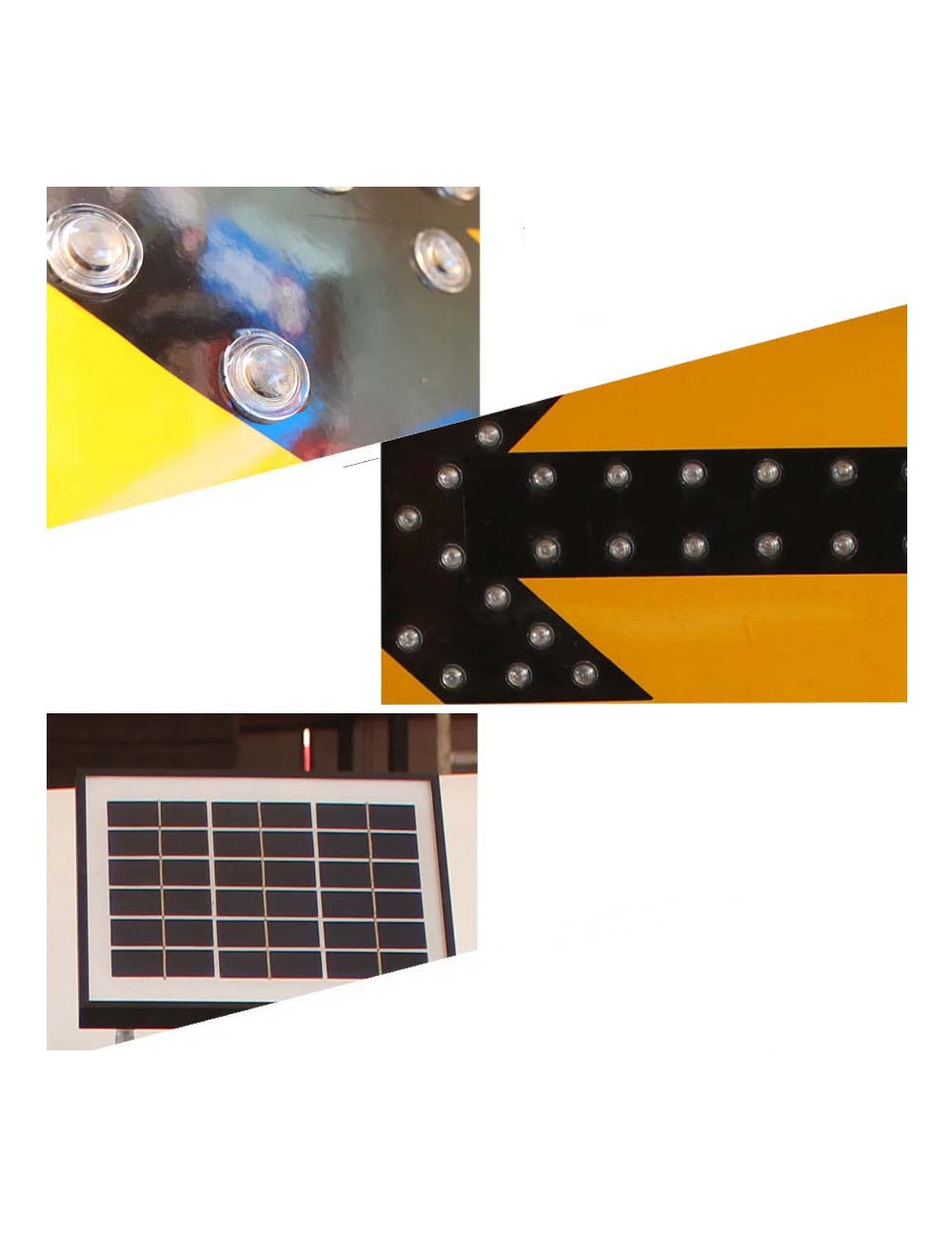 YF-D x P-5305 SOLAR ROAD SIGN BOARD - RIGHT TURN