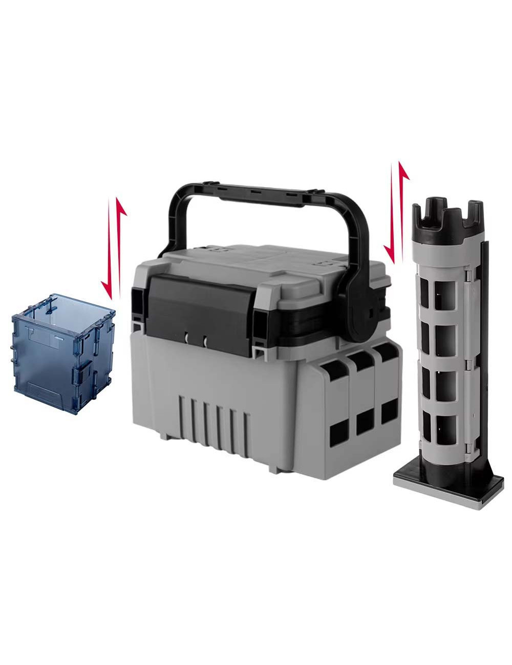 علبة جق صيد ملون