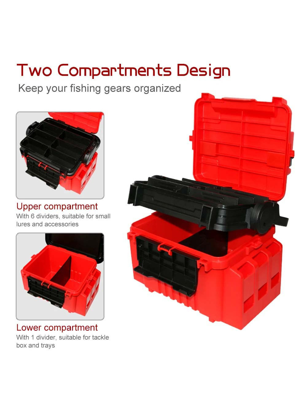 علبة جق صيد ملون