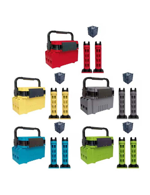 علبة جق صيد ملون