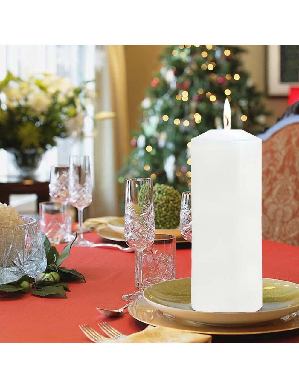 AR-21677-P WAX CANDLE