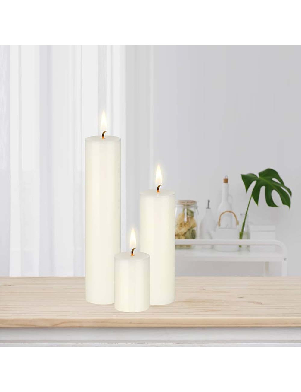AR-21677-P WAX CANDLE