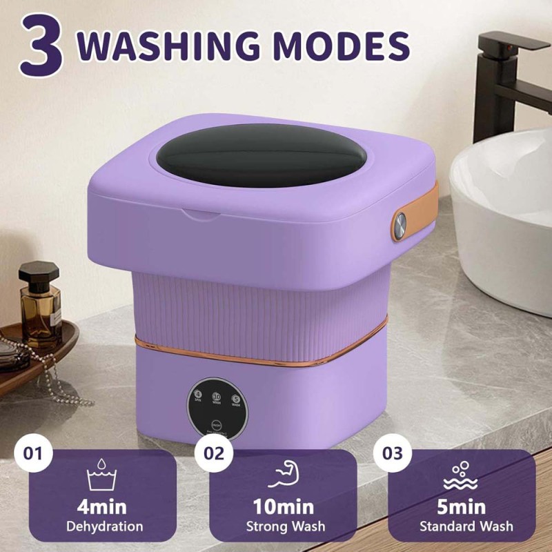 EJ-80908-8 FOLDABLE WASHING MACHINE