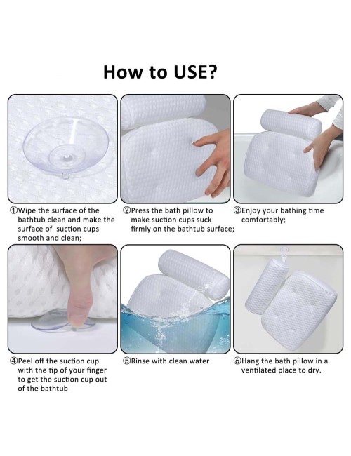 TW-34138 BATH PILLOW