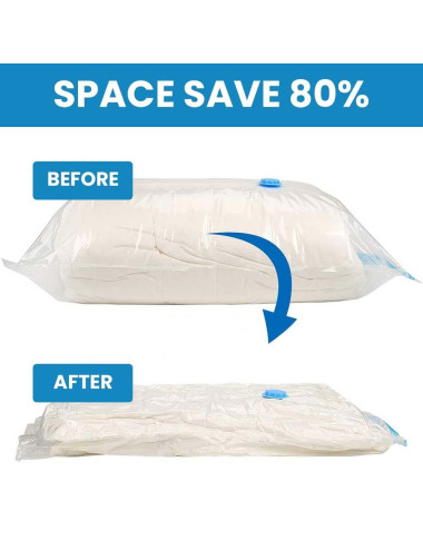 NC-81140 VACUUM STORAGE BAGS WITH HAND PUMP