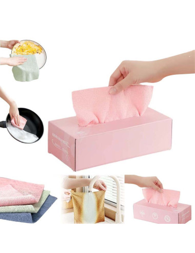 NC-80831 MICROFIBER TOWELS 20PCS PACKET