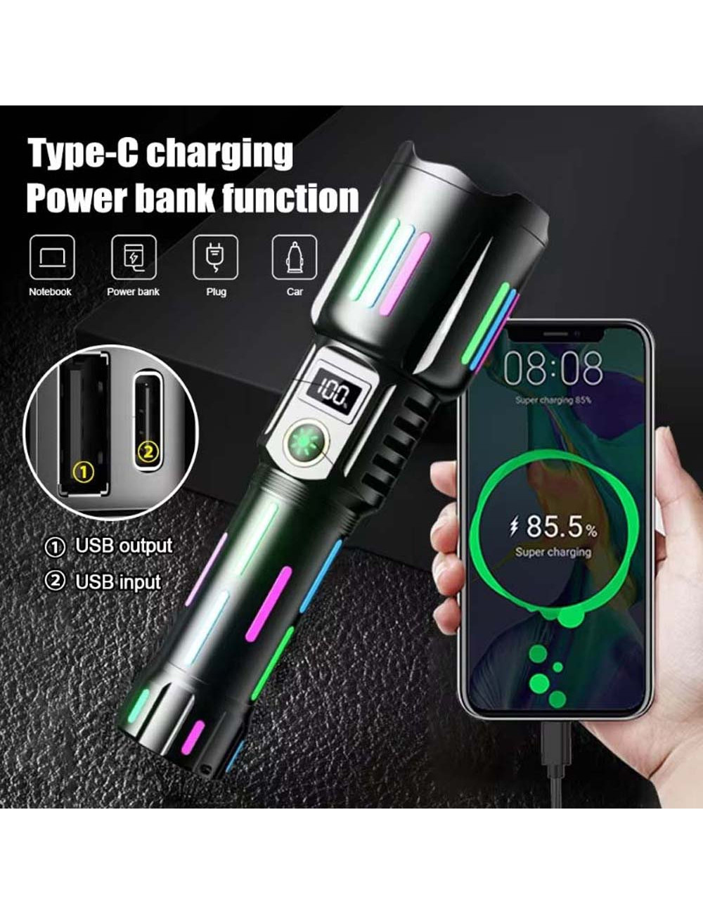 AKOYA LH-7083 كشاف يدوي