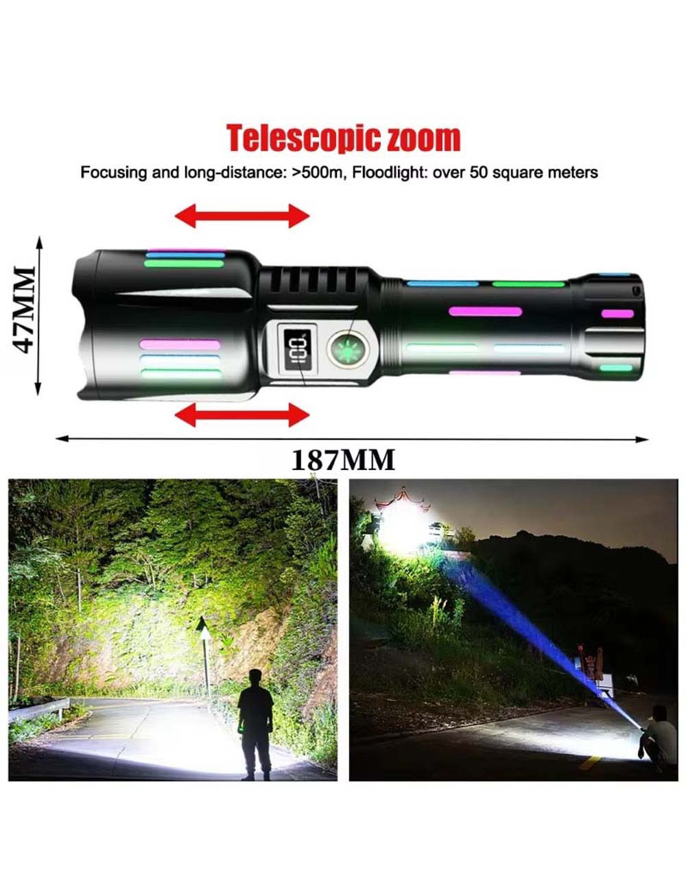 AKOYA LH-7083 كشاف يدوي