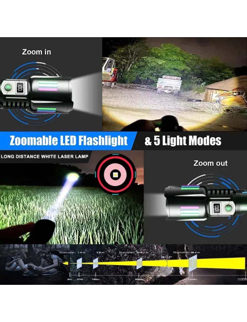 AKOYA LH-7083 FLASHLIGHT P100LED
