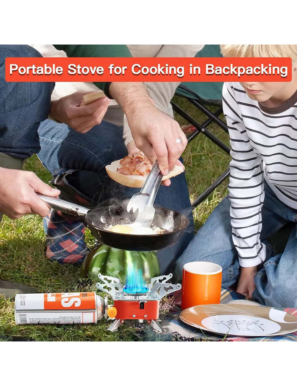 IE-31893 PORTABLE CAMPING STOVE