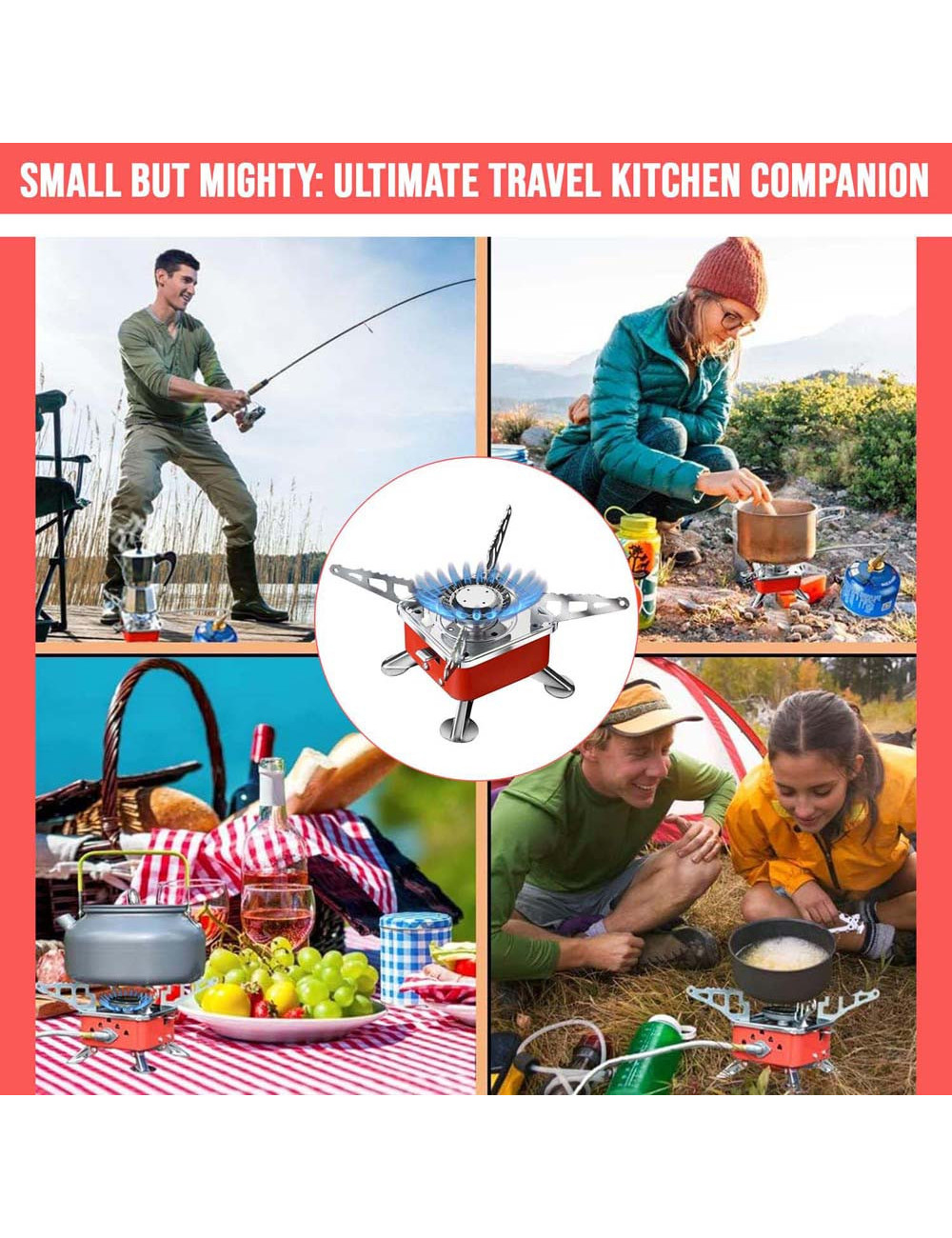 IE-31893 PORTABLE CAMPING STOVE
