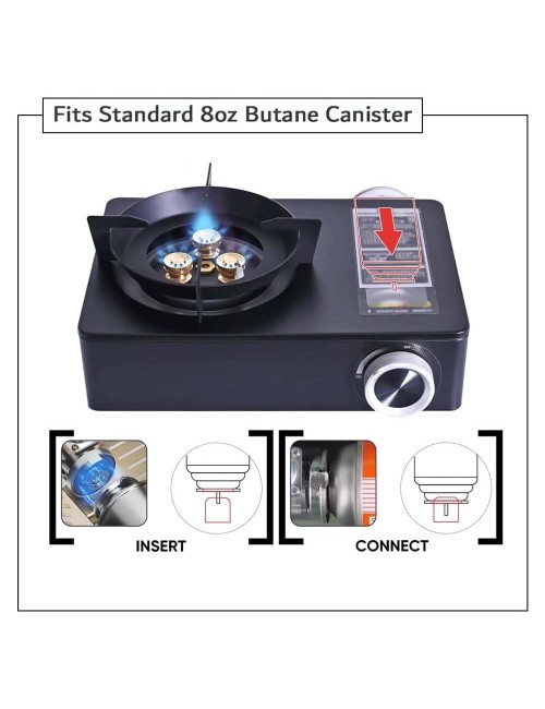 IE-55180 PORTABLE GAS STOVE