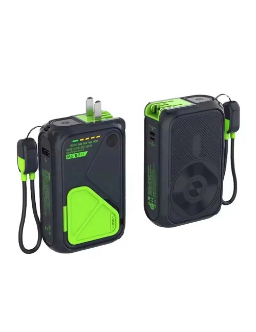 FAXITE 22.55W 10000MAH باور بانك مع ماك سيف وايرلس