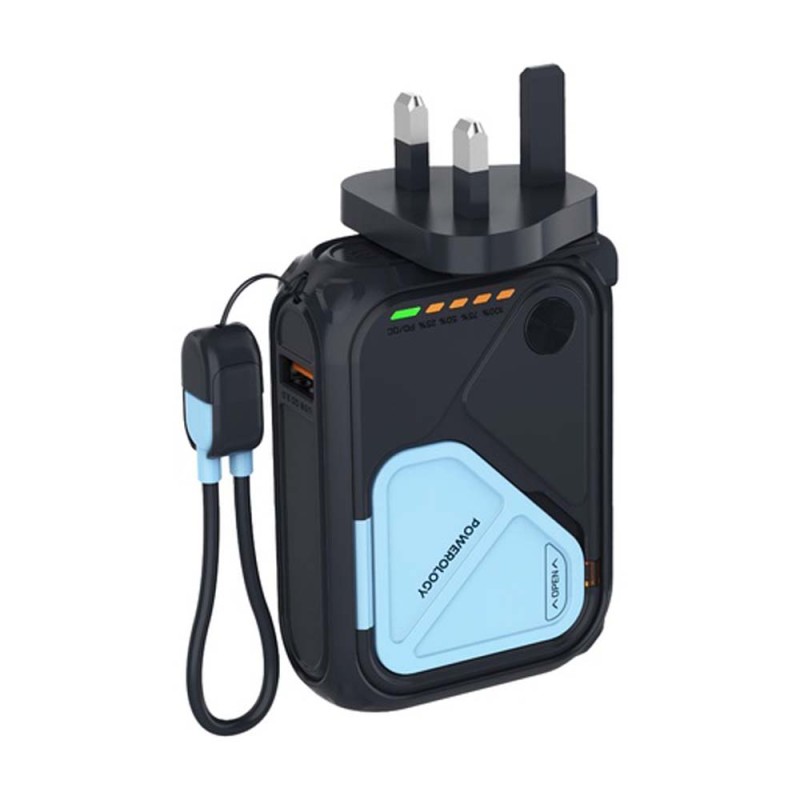 FAXITE 22.55W 10000MAH باور بانك مع ماك سيف وايرلس