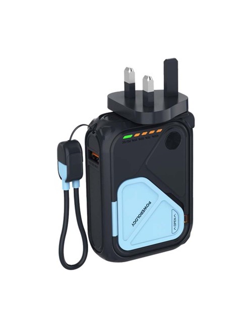 FAXITE 22.55W 10000MAH باور بانك مع ماك سيف وايرلس