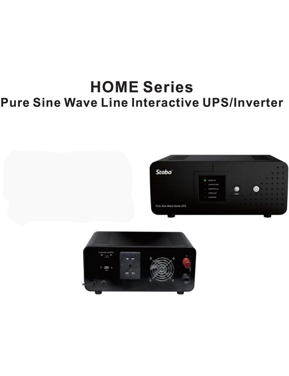 Home-2000 Long Backup Desktop Home UPS/Inverter - CHN