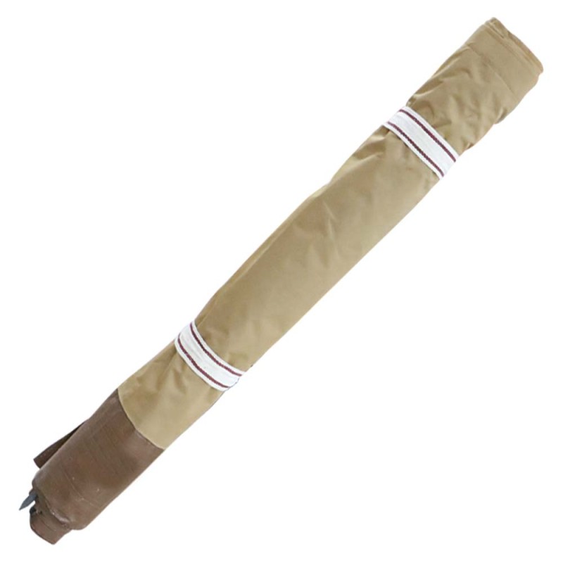 AIR PROTECTION BOUNDRY CLOTH TENT 6 MTR X 150CM HIGHT WITH CURVE NAIL