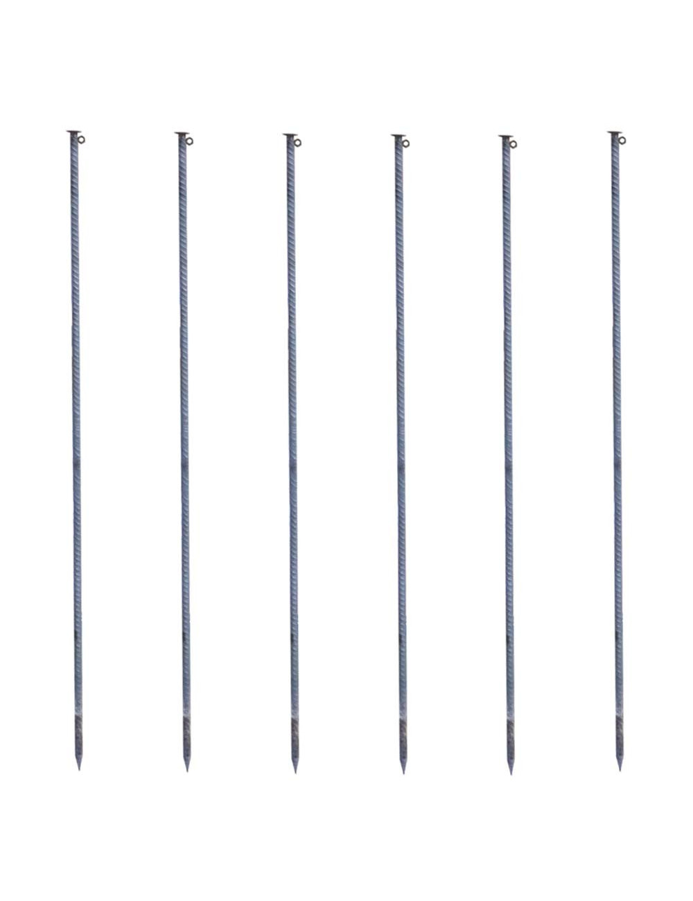 JAS AIR PROTECTION BOUNDRY CLOTH TENT 8MTR X 120CM HIGHT WITH CURVE NAIL