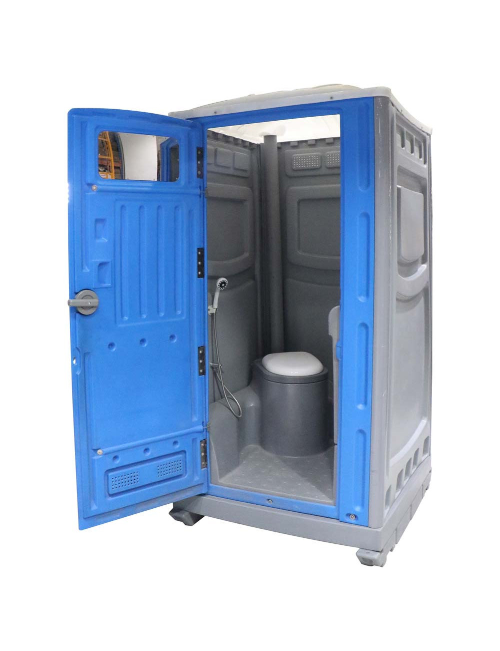 PORTABLE TOILET COMPLETE SET 1.15 x 1.15 x 2.30 MTR