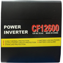 Portable Modified Sine Wave DC TO AC Inverter 600W - CF12600 - CHN