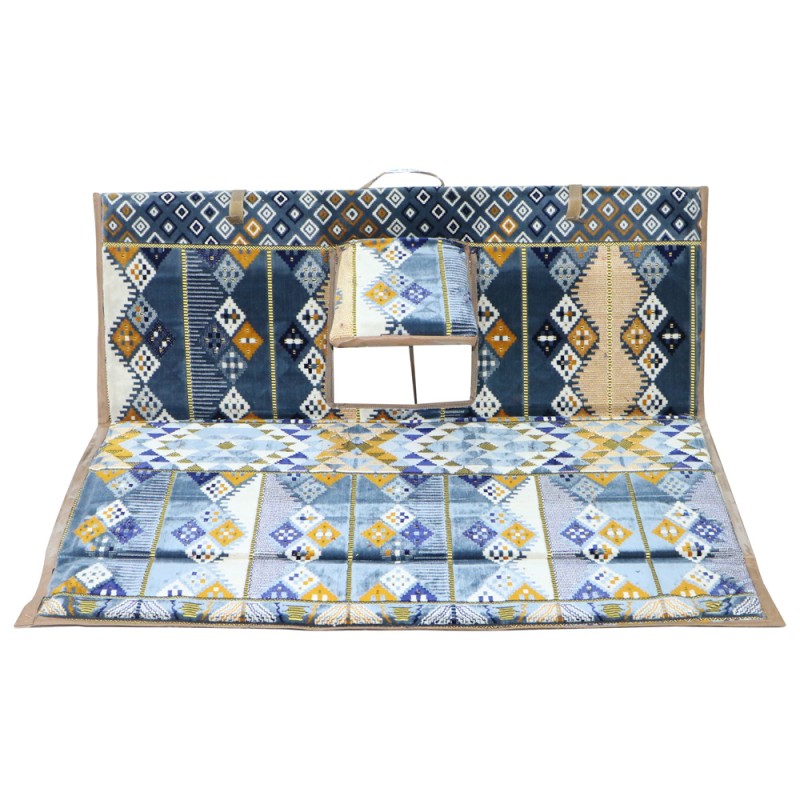 SPONGE MATT WITH BACK SUPPORT 120 CM x 70 CM