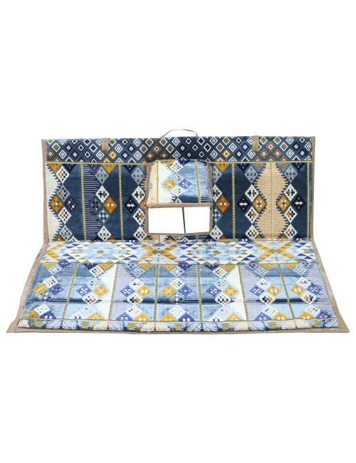 SPONGE MATT WITH BACK SUPPORT 120 CM x 70 CM