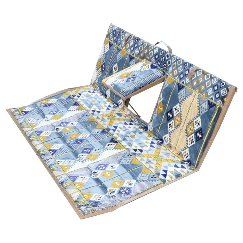 SPONGE MATT WITH BACK SUPPORT 120 CM x 70 CM