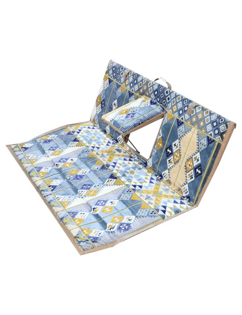 SPONGE MATT WITH BACK SUPPORT 120 CM x 70 CM