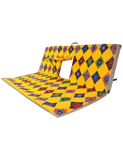 SPONGE MATT WITH BACK SUPPORT 140 CM x 70 CM