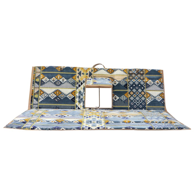 SPONGE MATT WITH BACK SUPPORT 140 CM x 70 CM
