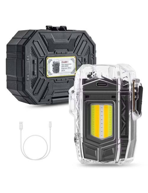 D48-2 ARC IGNITION PORTABLE LED FLASHLIGHT