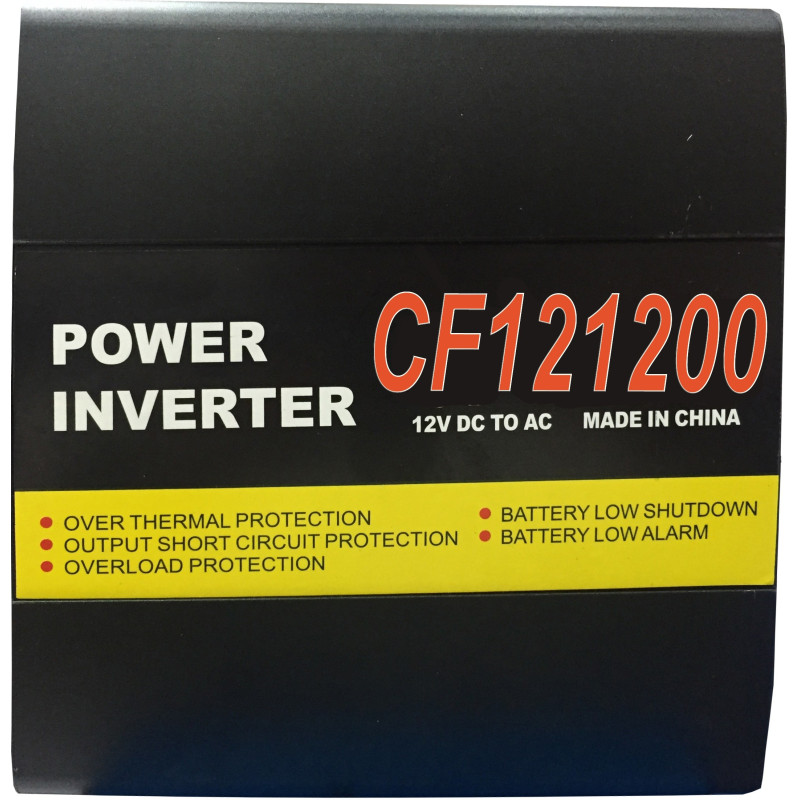 Poryable Modified Sine Wave DC TO AC Inverter 1200W - CF121200 - CHN
