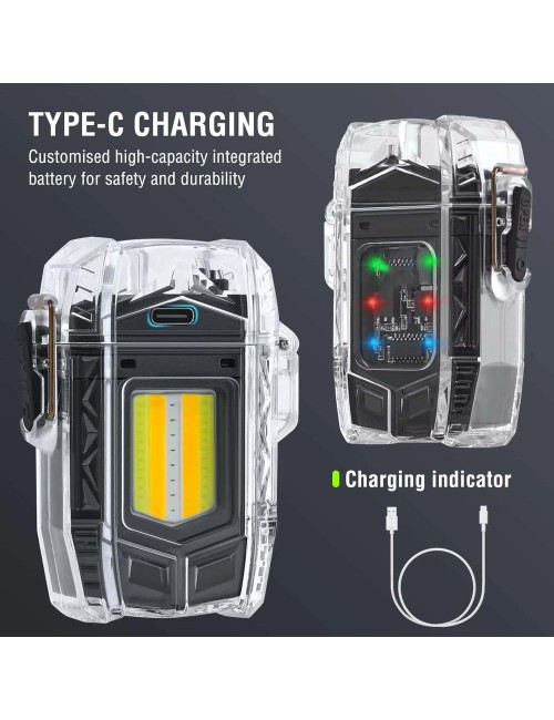 D48-2 ARC IGNITION PORTABLE LED FLASHLIGHT
