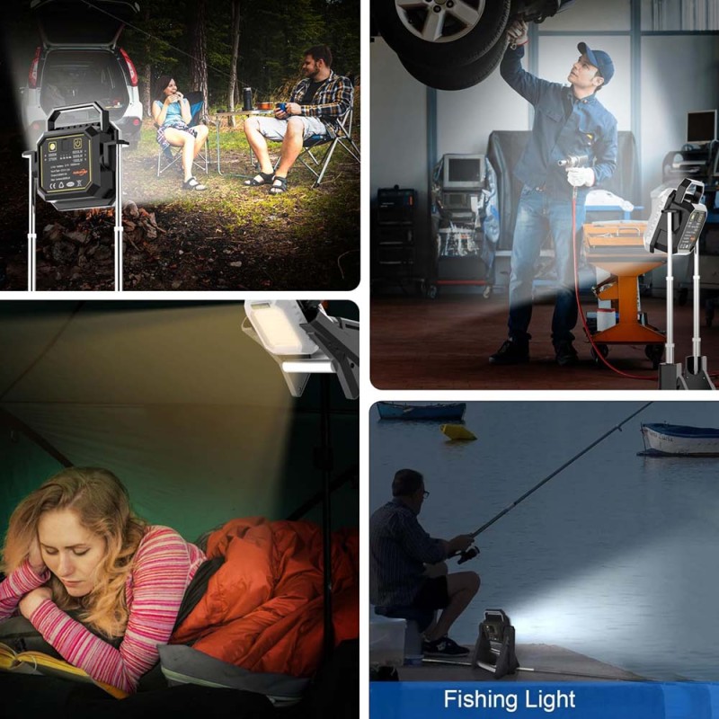 LED CAMPING COB LIGHT FLEXIBLE 128x128