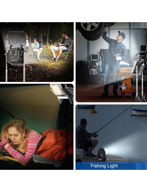 LED CAMPING COB LIGHT FLEXIBLE 128x128