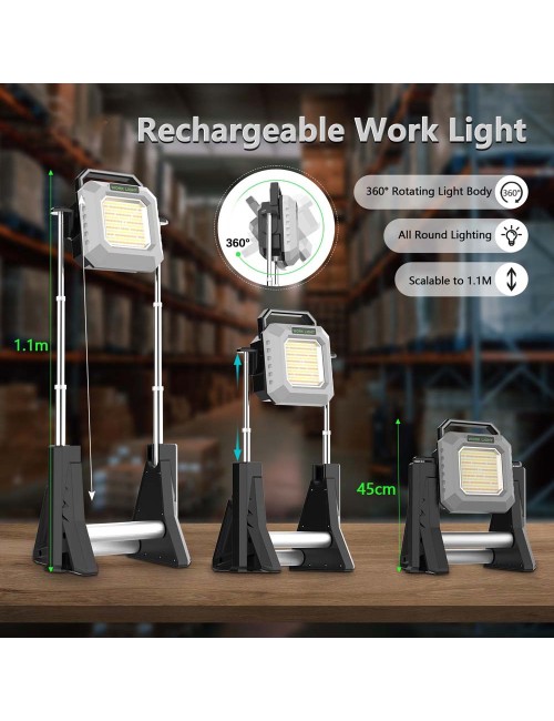 LED CAMPING COB LIGHT FLEXIBLE 128x128