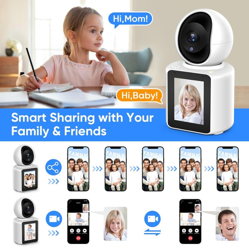 C31 SMART VIDEO CALLING CAMERA كاميرا مراقبة مع اتصال
