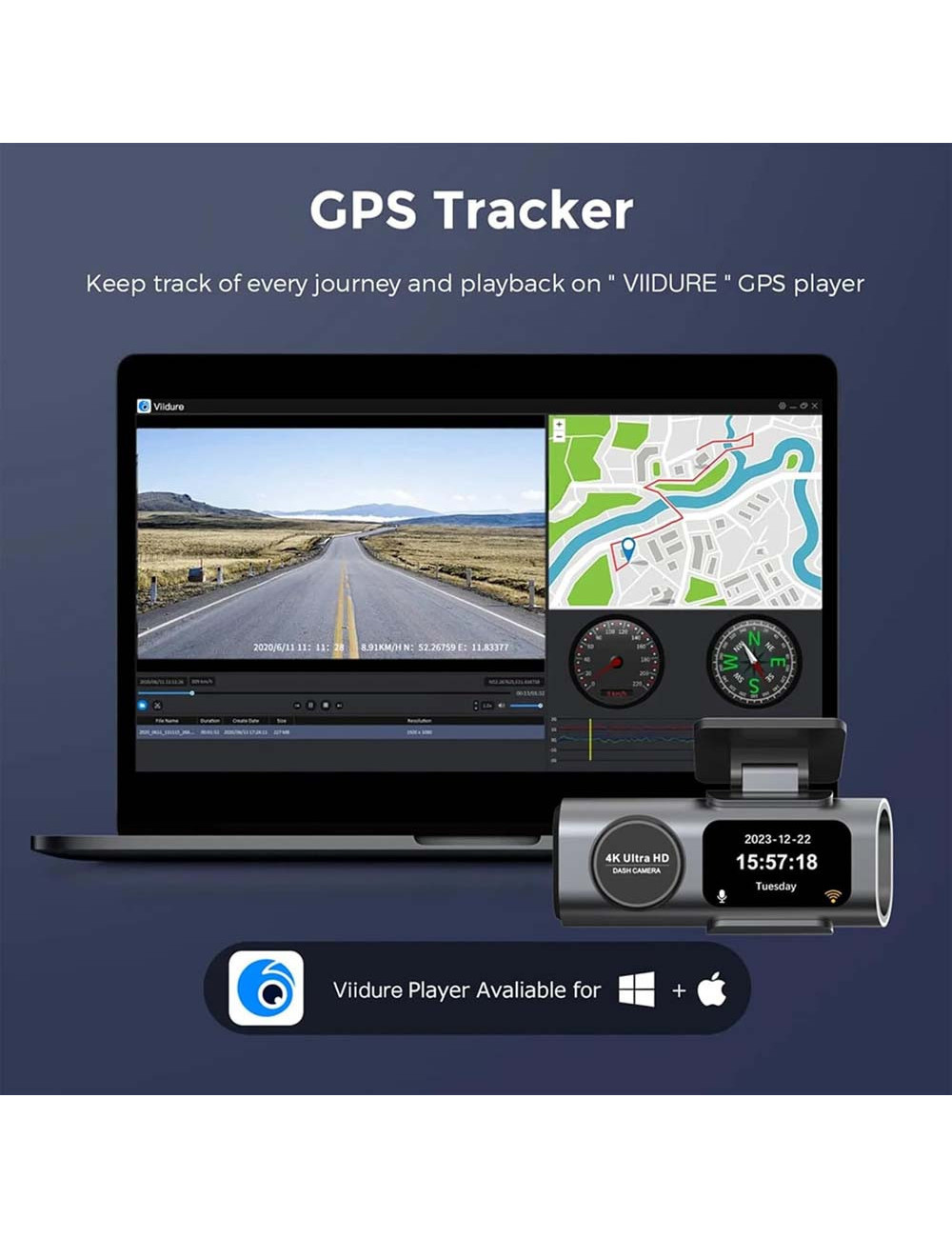 4K ULTRA HD CAR DASH CAMERA