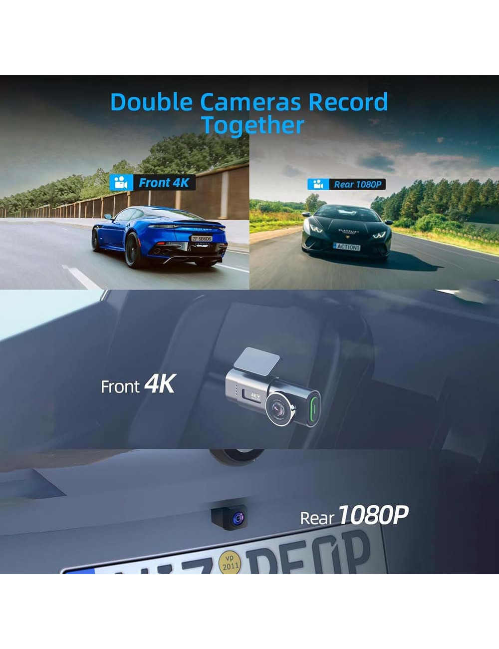 4K ULTRA HD CAR DASH CAMERA