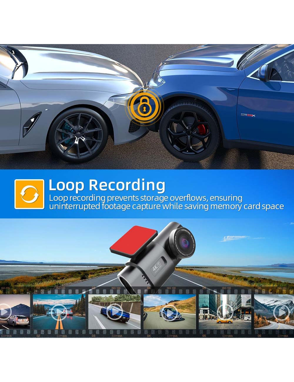 4K ULTRA HD CAR DASH CAMERA