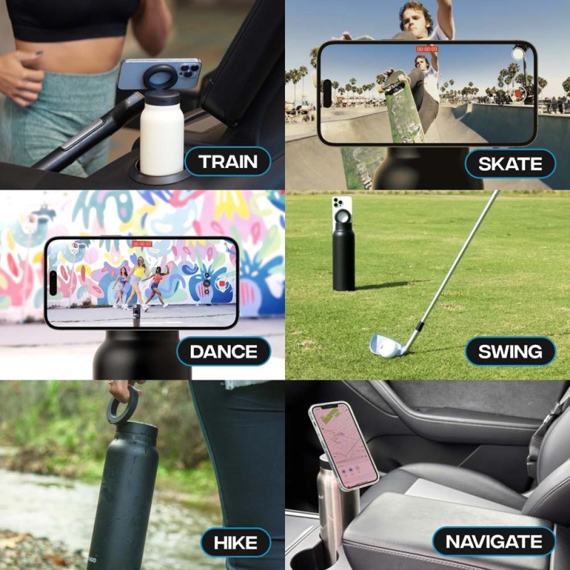 VACCUM BOTTEL 710ML WITH MOBILE HOLDER