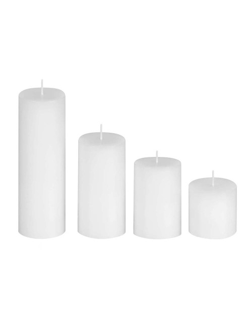 AR-21732-P WAX CANDLE 4 PICES SET
